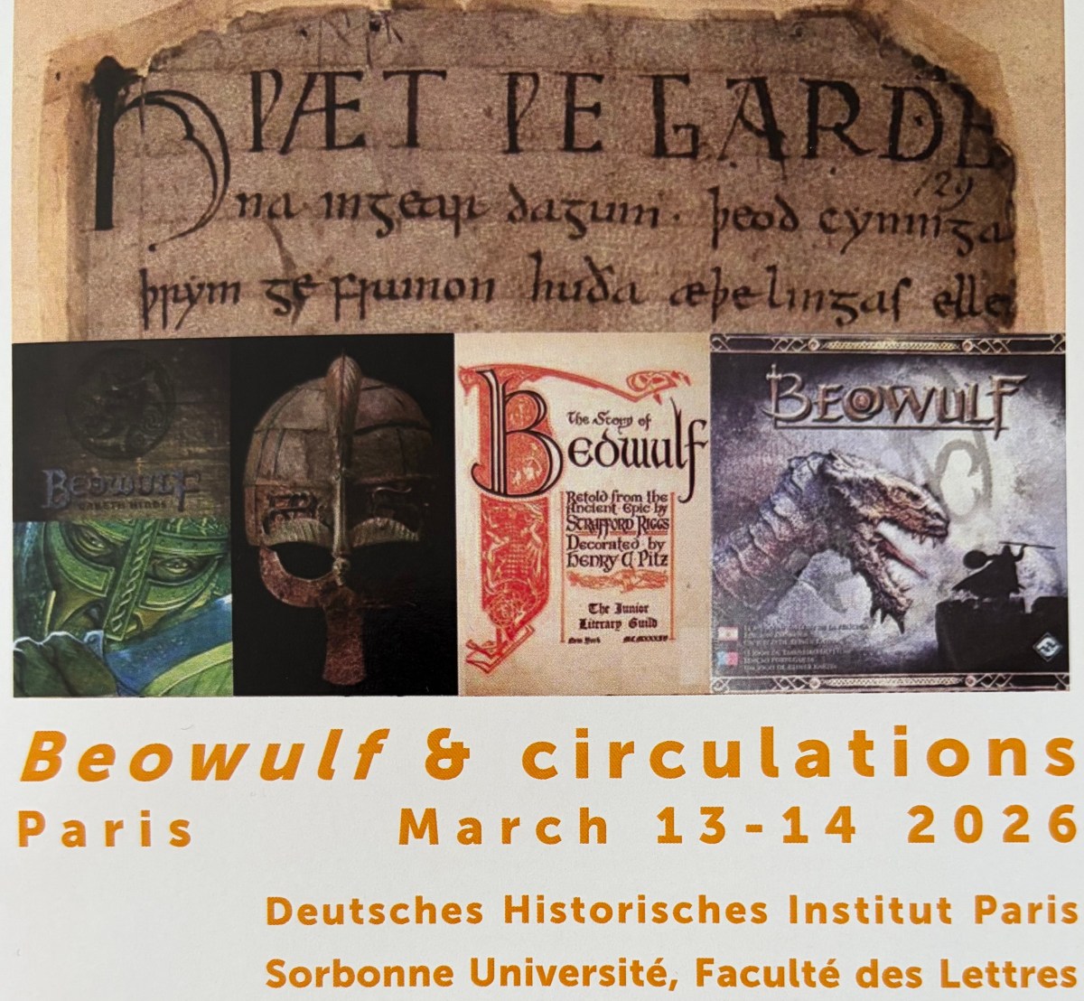 Adrian Papahagi on the Nowell Codex at the&nbsp;Sorbonne