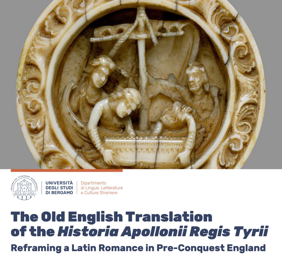 Andrei Crișan on Cambridge, CCC MS 201 at Conference in&nbsp;Bergamo